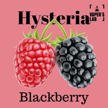 Фото, Видео на Жидкости для вейпов Hysteria Blackberry 100 ml