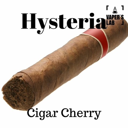 Фото, Видео на Заправки до вейпа Hysteria Cigar Cherry 100 ml