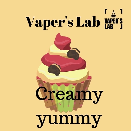 Фото, Видео на жижу для вейпа Vapers Lab Creamy yummy 30 ml