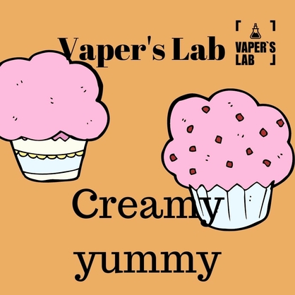 Фото, Відео на Заправки до вейпа Vapers Lab Creamy yummy 60 ml