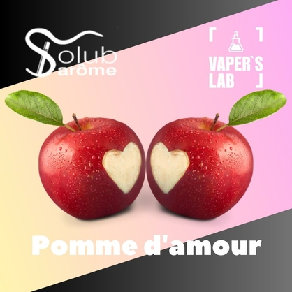 Фото, Відеоогляди на Ароматизатори для сольового нікотину Solub Arome "Pomme d\'amour" (Райське яблуко) 