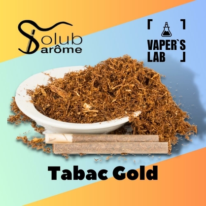 Фото, Відеоогляди на Аромки для самозамісу Solub Arome "Tabac Gold" (Легкий тютюн) 