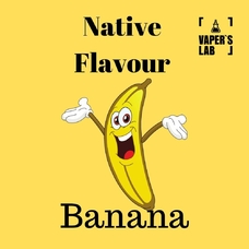 Рідина для електронних сигарет із нікотином Native Flavour Banana 100