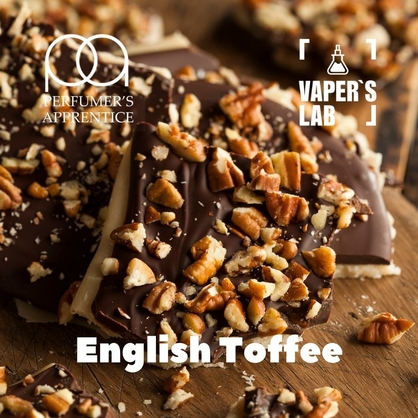 Фото, Відеоогляди на Преміум ароматизатор для електронних сигарет TPA "English Toffee" (Англійська іриска) 