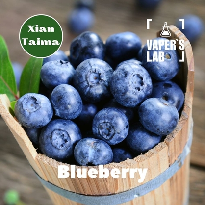 Фото, Відеоогляди на Харчовий ароматизатор для вейпа Xi'an Taima "Blueberry" (Чорниця) 