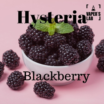 Фото, Відео на Заправки для вейпа Hysteria Blackberry 100 ml