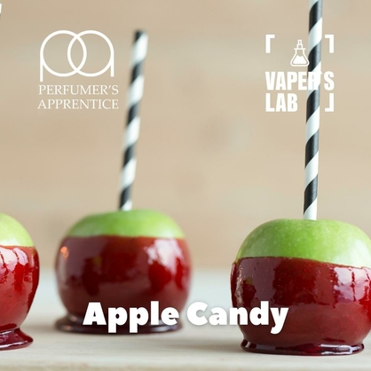 Фото, Видео, Натуральные ароматизаторы для вейпов TPA "Apple Candy" (Яблочная конфета) 