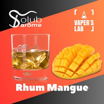 Фото, Відеоогляди на Ароматизатори для вейпа Solub Arome "Rhum Mangue" (Ром з манго) 