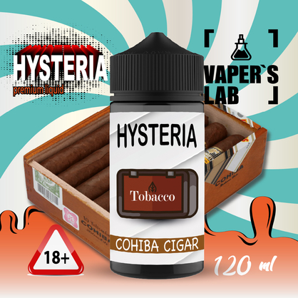 Фото жижа hysteria cohiba cigar 100 ml