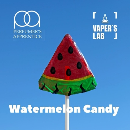 Фото, Видео, Ароматизаторы для жидкости вейпов TPA "Watermelon Candy" (Арбузная конфета) 