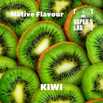 Фото, Відеоогляди на Ароматизатор для самозамісу Native Flavour "Kiwi" 30мл 