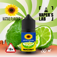 Рідини Salt для POD систем Native Flavour Bergamot 30