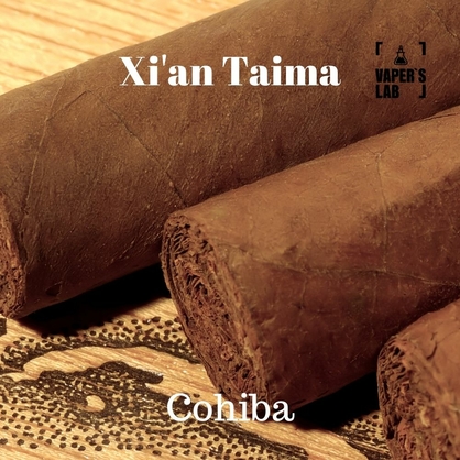 Фото, Видео, Ароматизаторы для вейпа Xi'an Taima "Cohiba cigar" (Сигара Кохиба) 