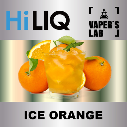 Фото на Ароматизатори HiLIQ Хайлик Ice Orange Крижаний Апельсин