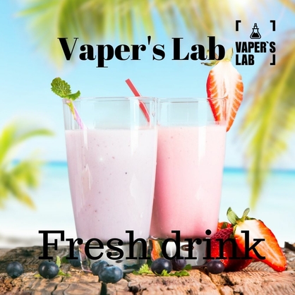 Фото, Відео на Жижки Vapers Lab Fresh drink 30 ml