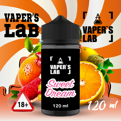 Фото заправка для вейпа vapers lab sweet dream 120 ml