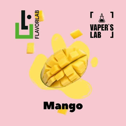 Фото на Аромки для вейпа для вейпа Flavor Lab Mango 10 мл