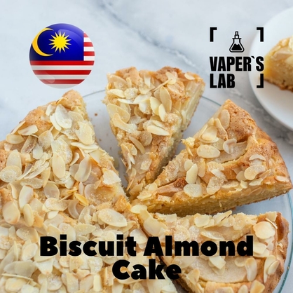 Фото на Ароматизатор для вейпа Malaysia flavors Biscuit almond cake