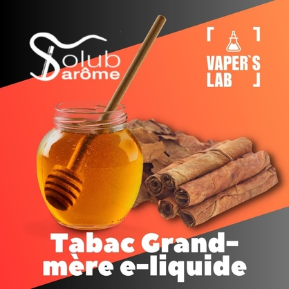 Фото, Видео, Набор для самозамеса Solub Arome "Tabac Grand-mère e-liquide" (Табак с медом) 