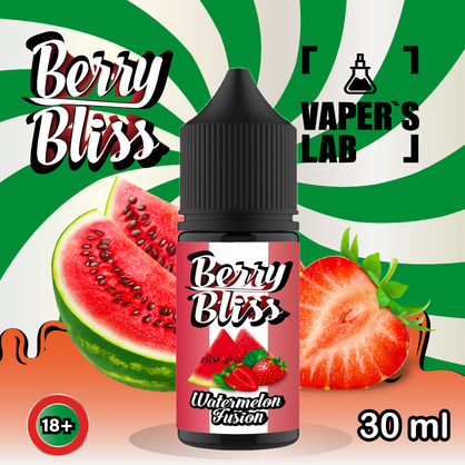 Фото жижа для пода berry bliss watermelon fusion 30 мл