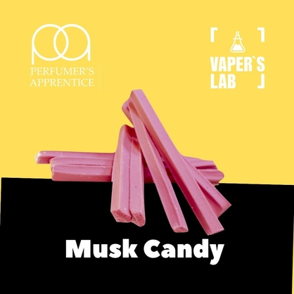 Фото, Видео, Аромки для вейпа TPA "Musk Candy" (Мускусные конфеты) 