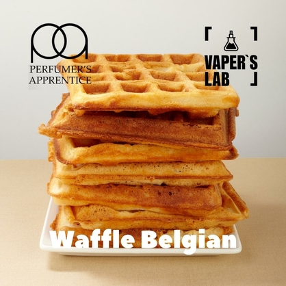 Фото, Відеоогляди на Натуральні ароматизатори для вейпів TPA "Waffle Belgian" (Бельгійські вафлі) 