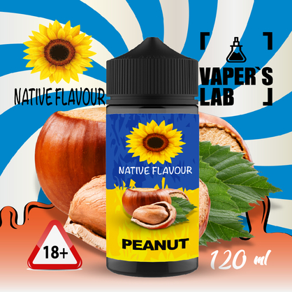 Фото купит жижу для вейпа native flavour hazelnut 120 ml