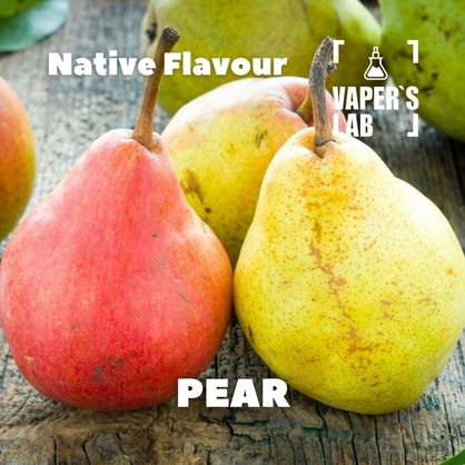 Фото, Відеоогляди на Компоненти для самозамісу Native Flavour "Pear" 30мл 