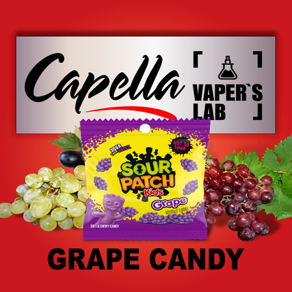 Фото на Ароматизатори Capella Grape Candy Виноградна цукерка