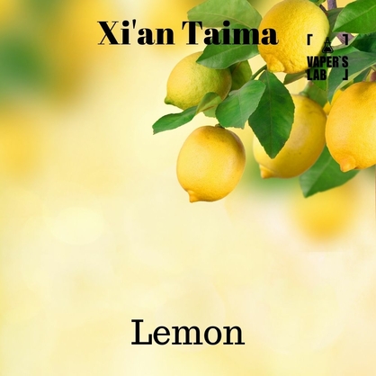 Фото, Відеоогляди на Натуральні ароматизатори для вейпа Xi'an Taima "Lemon" (Лимон) 