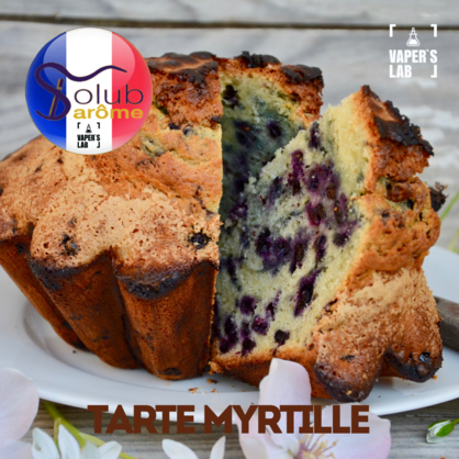 Фото, Відеоогляди на Ароматизатори для вейпа Solub Arome "Tarte myrtille" (Чорничний пиріг) 