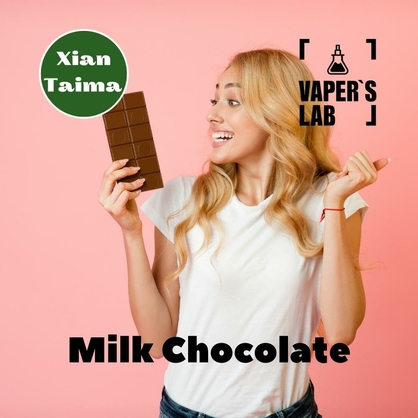 Фото, Відеоогляди на ароматизатор електронних сигарет Xi'an Taima "Milk Chocolate" (Молочний шоколад) 