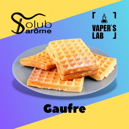 Фото, Відеоогляди на Ароматизатори для вейпа Solub Arome "Gaufre" (Вафлі) 