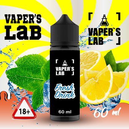 Фото, Видео на жидкости Vapers Lab Fresh drink 60 ml