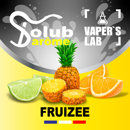 Фото, Видео, Премиум ароматизатор для электронных сигарет Solub Arome "Fruizee" (Цитрусовый микс) 