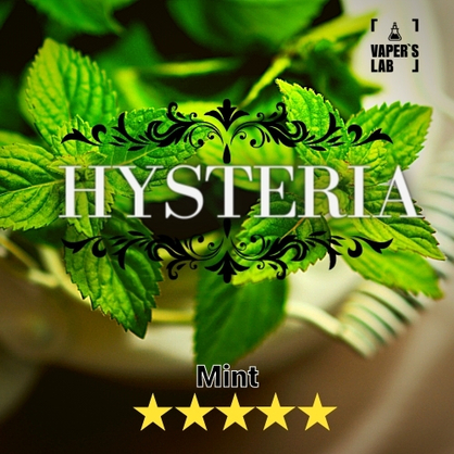 Фото, Видео на жижи для вейпа Hysteria Mint 30 ml