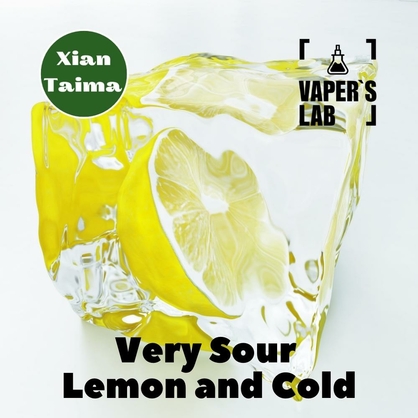 Фото, Відеоогляди на Ароматизатори для рідин Xi'an Taima "Very Sour Lemon and Cold" (Дуже кислий і холодний лимон) 