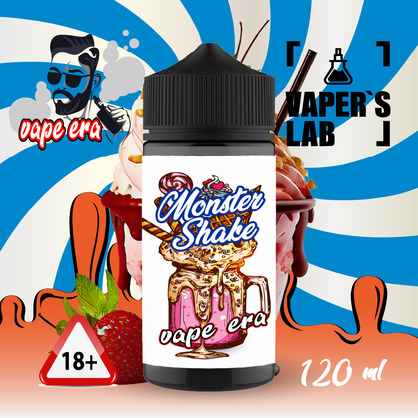 Фото заправка до вейпа vape era monster shake 120 мл