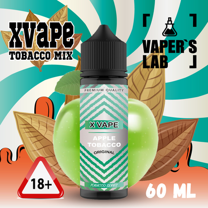 Фото, Відео на жижки XVape Apple Tobacco