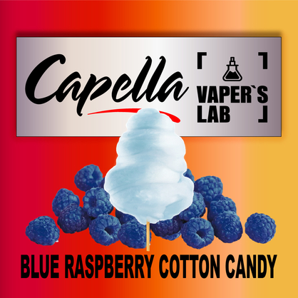 Фото на Ароматизатори Capella Blue Raspberry Cotton Candy