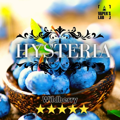 Фото заправка для вейпа купити hysteria wild berry 30 ml