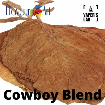 Фото, Відеоогляди на Аромку для вейпа FlavourArt Cowboy Blend Тютюн