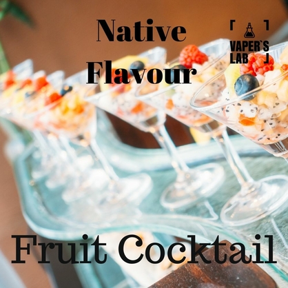 Фото, Відео на жижи для вейпа Native Flavour Fruit Cocktail 100 ml