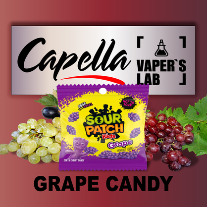 Фото на Ароматизатори Capella Grape Candy Виноградна цукерка