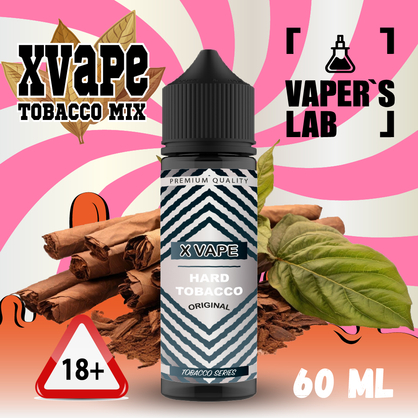 Фото, Видео на Заправку для вейпа XVape Hard Tobacco