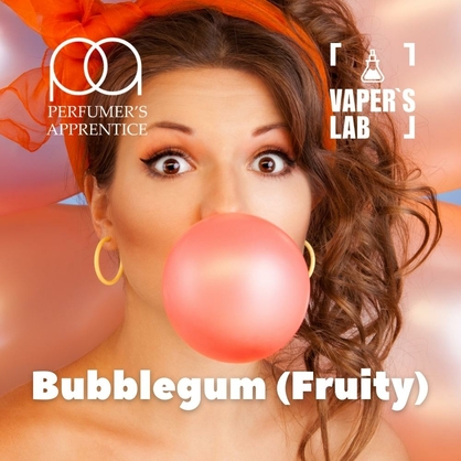 Фото, Видео, Ароматизаторы для вейпа TPA "Bubblegum (Fruity)" (Фруктовая жвачка) 