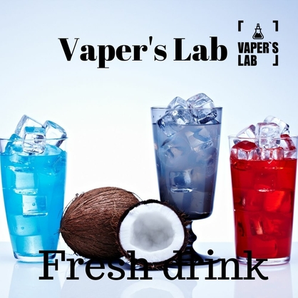 Фото, Відео на рідину Vapers Lab Fresh drink 60 ml