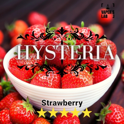 Фото жижка hysteria strawberry 60 ml