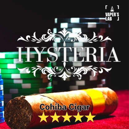 Фото купить жижи для пода hysteria cohiba cigar 30 ml