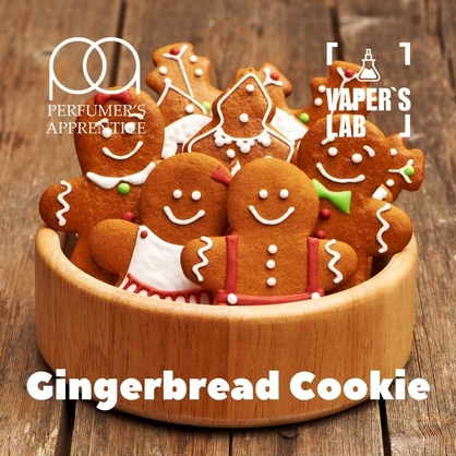 Фото, Відеоогляди на ароматизатор для самозамісу TPA "Gingerbread Cookie" (Пряникове печиво) 